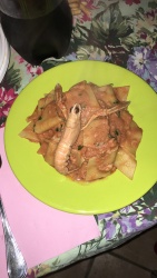 意式奶油鳌虾面 pasta di crema scampi 4人份