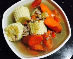 超简易版-玉米胡萝卜排骨汤
