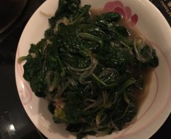 凉拌菠菜粉条