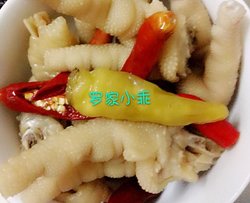 酸辣柠檬鸡爪