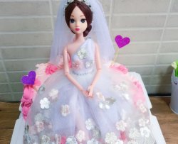 婚纱娃娃蛋糕