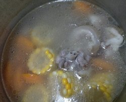 玉米红萝卜猪尾汤