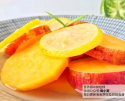 宝宝辅食:日式柠檬红薯—冬天,就要喝上这样一碗红薯汤,酸甜滋味浸润粉糯口感12M