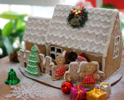 姜饼屋,每年圣诞都要盖一座房子