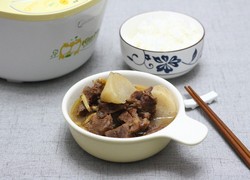 牛腩炖萝卜