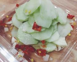 凉拌西兰花菜头
