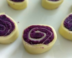简易版紫薯班戟卷