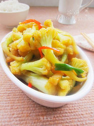 干贝煸花菜