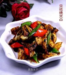 家常菜“豆豉烧茭白”