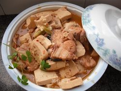 鮟鱇鱼炖豆腐