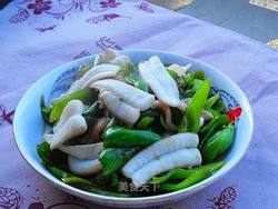 尖椒鱿鱼片
