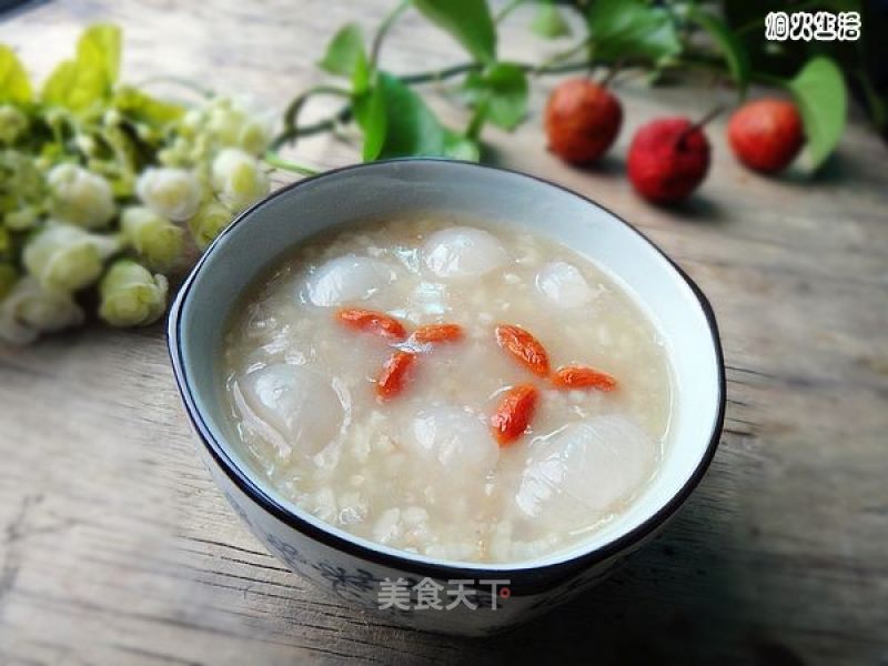 这样吃荔枝不上火——荔枝米荞粥