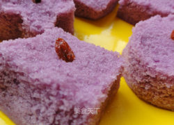 软香小点——蜂蜜紫薯糕