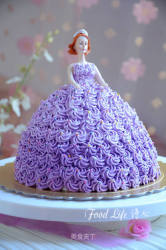 【芭芘奶油蛋糕】--- 每个女孩心中都有一个属于自己的公主梦