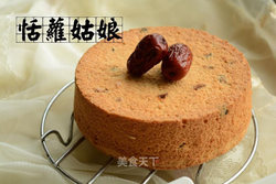 红枣红糖戚风
