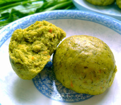 菠菜胡萝卜窝窝—健康绿色食品九阳原汁机