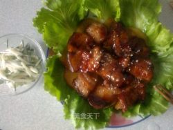 韩式肉味——土豆片烤肉