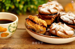 花式蓝莓酥饼