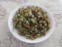 简简单单的炒芸豆