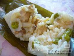 干贝鸡肉粽