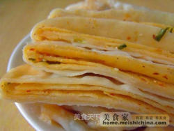 葱油千层饼