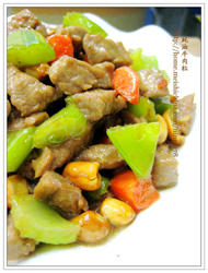 蚝油牛肉粒