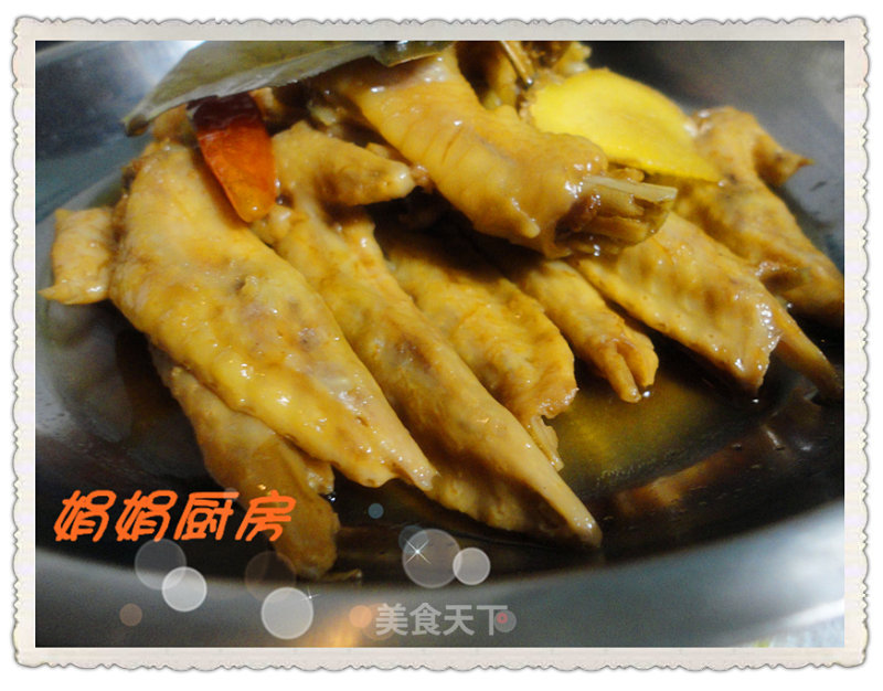 卤煮鸡尖与鸡脚！