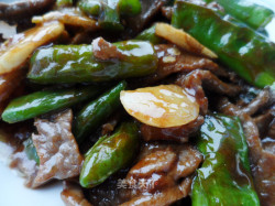 杭椒牛肉——下饭菜