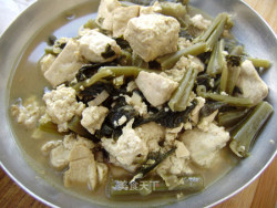 家常菜----雪里红炖豆腐