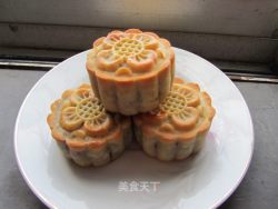 不够完美的月饼第一季——浓香豆沙月饼