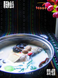 【冬季养生菜】---蘑菇鲫鱼汤