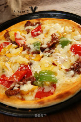 【DIY新奥尔良烤肉披萨】：激情什锦披萨