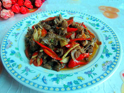麻辣红烧鸭------下饭菜