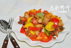 [菜谱换礼]。。。五彩肉片