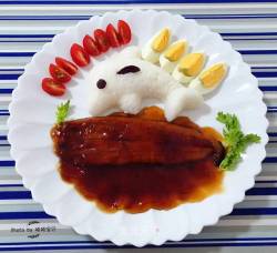 鳗鱼海豚饭#夏日懶人餐 #