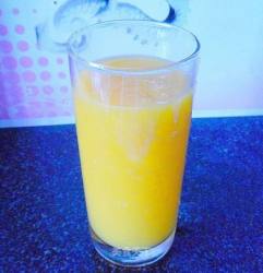 果肉橙汁