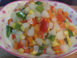 五彩时蔬丁