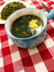 菠菜鸡蛋汤