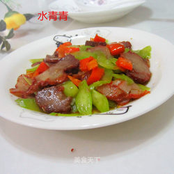 莴笋叉烧肉
