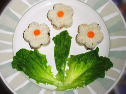 花朵饭团