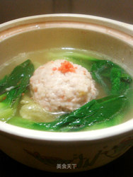 天天练手过年菜——蟹黄狮子头