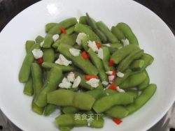 简单美味——清蒸毛豆荚