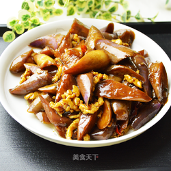 茄子鸡柳
