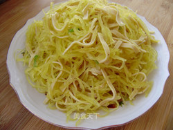 家常菜----清炒双丝