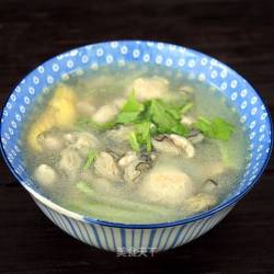 黄瓜丸子牡蛎汤