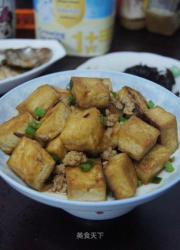 简单家常菜--肉末豆腐