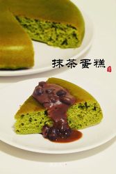 电饭煲抹茶蛋糕