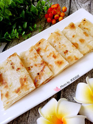 馄饨皮版葱油饼