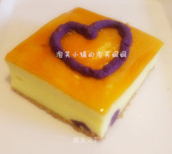 【紫薯乳酪蛋糕】紫气东来----祝大家吉祥如意