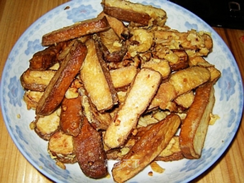 蛋香香干